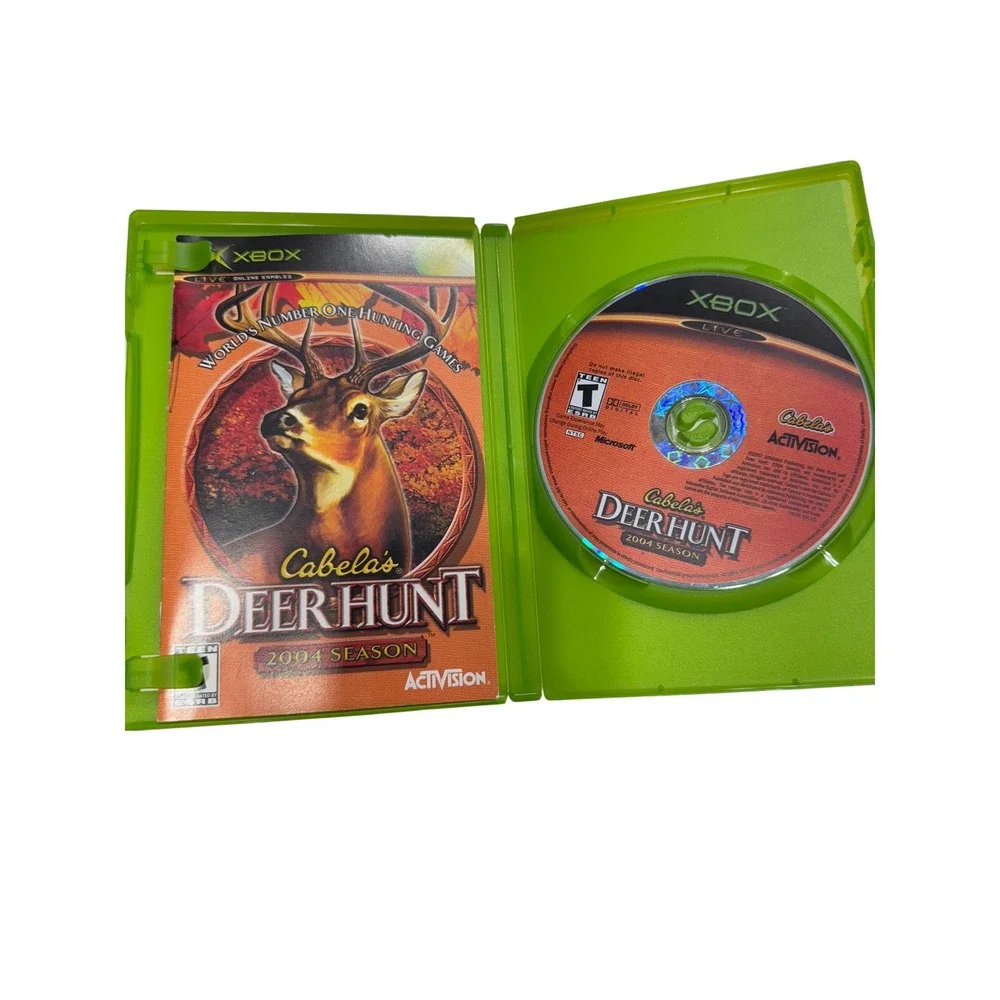 Cabela's Deer Hunt 2004 Season Video Game Xbox Original Hunting Simulator Tested